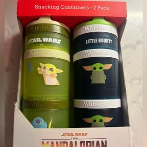 Star Wars Snack Containers, Brand New, Never Opened